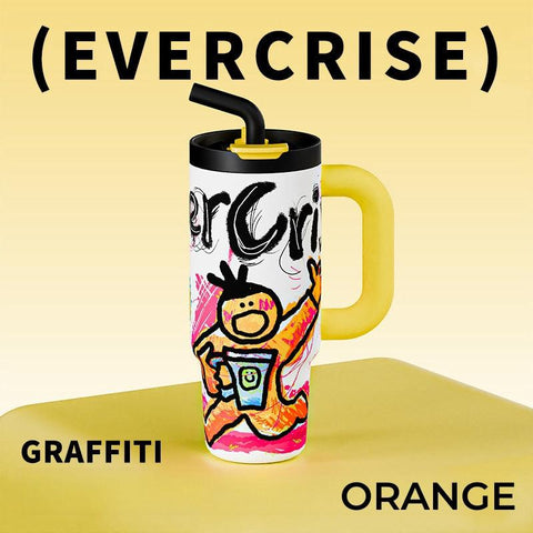 Evercrise Doodle Tuunn Cup 1240ml | Large Capacity Thermos Cup Evercrise Doodle Tuunn Cup 1240ml | Large Capacity Thermos Cup