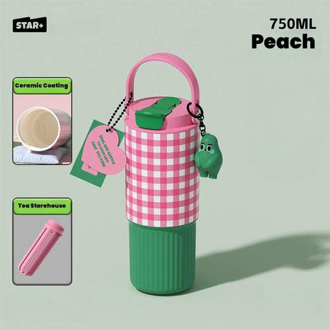 STAR+ Stylish Insulated Water Bottle 750ml - Monet Garden Series for Ultimate Hydration STAR+ Stylish Insulated Water Bottle 750ml - Monet Garden Series for Ultimate Hydration