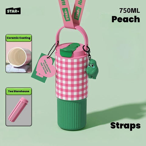 STAR+ Stylish Insulated Water Bottle 750ml - Monet Garden Series for Ultimate Hydration STAR+ Stylish Insulated Water Bottle 750ml - Monet Garden Series for Ultimate Hydration