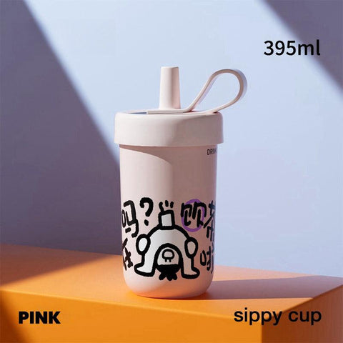 EVERCRISE HAHA Sippy Cup 395ml: The Perfect Straw Cup for Every Occasion EVERCRISE HAHA Sippy Cup 395ml: The Perfect Straw Cup for Every Occasion