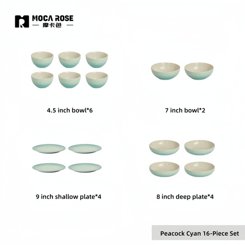 Mocarose Elegant Tableware Sets - Premium Luxury Dining Set for Modern Homes Mocarose Elegant Tableware Sets - Premium Luxury Dining Set for Modern Homes