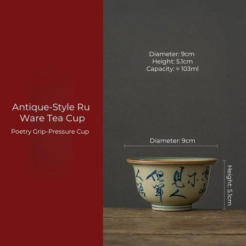 Hand-Painted Ceramic Tea Cup – Traditional Elegance Hand-Painted Ceramic Tea Cup – Traditional Elegance