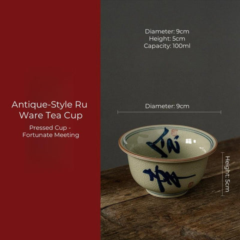 Hand-Painted Ceramic Tea Cup – Traditional Elegance Hand-Painted Ceramic Tea Cup – Traditional Elegance