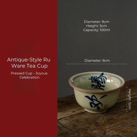 Hand-Painted Ceramic Tea Cup – Traditional Elegance Hand-Painted Ceramic Tea Cup – Traditional Elegance