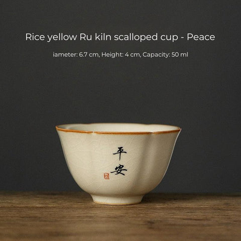 Classic Ru Kiln Tea Cup – Elegance and Tradition Combined Classic Ru Kiln Tea Cup – Elegance and Tradition Combined