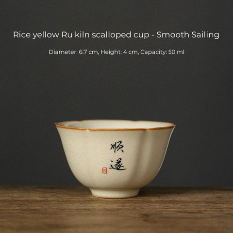 Classic Ru Kiln Tea Cup – Elegance and Tradition Combined Classic Ru Kiln Tea Cup – Elegance and Tradition Combined
