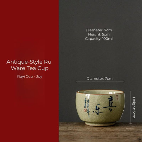 Hand-Painted Ceramic Tea Cup – Traditional Elegance Hand-Painted Ceramic Tea Cup – Traditional Elegance