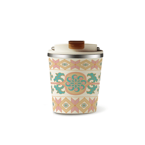 KISIKI Stylish Ceramic Layer Travel Coffee Cup with Lid - Leak-Proof, Double-Walled Insulation, and Modern Design KISIKI Stylish Ceramic Layer Travel Coffee Cup with Lid - Leak-Proof, Double-Walled Insulation, and Modern Design