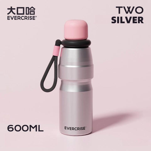 EVERCRISE YOYO Insulated Bottle - 600ml Travel Cup, Portable, Waterproof, Durable EVERCRISE YOYO Insulated Bottle - 600ml Travel Cup, Portable, Waterproof, Durable