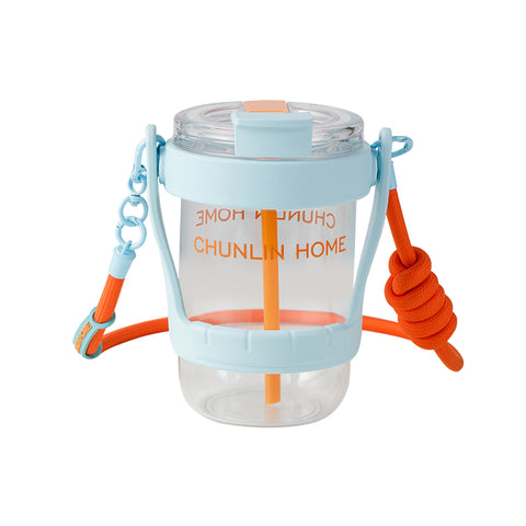 CHUNLIN HOME DADA PLUS 1000ML Tritan Outdoor Water Bottle with Handle CHUNLIN HOME DADA PLUS 1000ML Tritan Outdoor Water Bottle with Handle