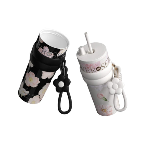 STAR+ Floral Aurora 710ml Stainless Steel Vacuum Insulated Water Bottle STAR+ Floral Aurora 710ml Stainless Steel Vacuum Insulated Water Bottle