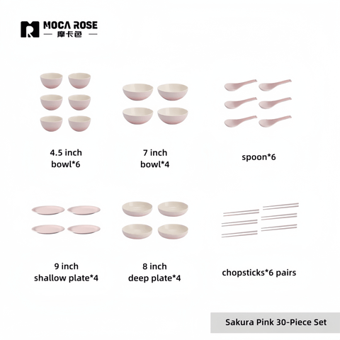 Mocarose Elegant Tableware Sets - Premium Luxury Dining Set for Modern Homes Mocarose Elegant Tableware Sets - Premium Luxury Dining Set for Modern Homes