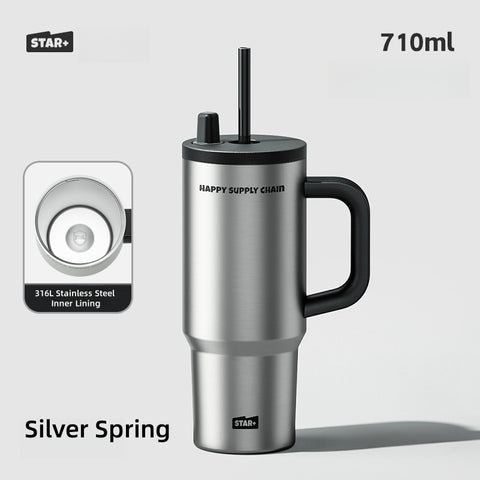 710ml STAR+ Insulated Tumbler with Ceramic Coating – Leakproof, Portable, & Durable for Office and Travel 710ml STAR+ Insulated Tumbler with Ceramic Coating – Leakproof, Portable, & Durable for Office and Travel