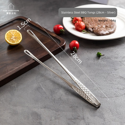 MDZF Premium 304/316 Stainless Steel BBQ Grill Tongs - Extra Long Non-Slip Handle, Multi-Purpose Kitchen Tool for Cooking, Grilling, and Serving (24cm/28cm, Silver/Gold) MDZF Premium 304/316 Stainless Steel BBQ Grill Tongs - Extra Long Non-Slip Handle, Multi-Purpose Kitchen Tool for Cooking, Grilling, and Serving (24cm/28cm, Silver/Gold)