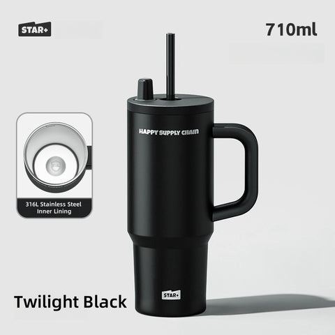 710ml STAR+ Insulated Tumbler with Ceramic Coating – Leakproof, Portable, & Durable for Office and Travel 710ml STAR+ Insulated Tumbler with Ceramic Coating – Leakproof, Portable, & Durable for Office and Travel