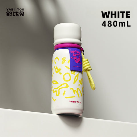 YABITOO Stylish Thermos Cup – Trendy Leakproof Insulated Bottle for Hot and Cold Beverages YABITOO Stylish Thermos Cup – Trendy Leakproof Insulated Bottle for Hot and Cold Beverages