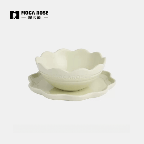 Mocarose Elegance Dinnerware Set - Bowls and Plates Collection Mocarose Elegance Dinnerware Set - Bowls and Plates Collection