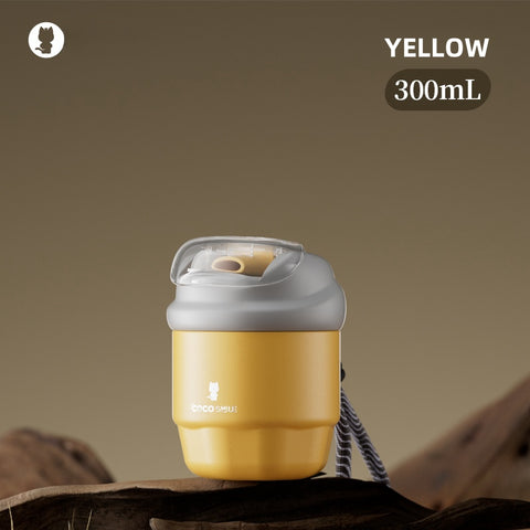 COCOSMILE 316 Stainless Steel Coffee Thermos – Portable Leak-Proof Mug for 6H Insulation (300ml/500ml) COCOSMILE 316 Stainless Steel Coffee Thermos – Portable Leak-Proof Mug for 6H Insulation (300ml/500ml)