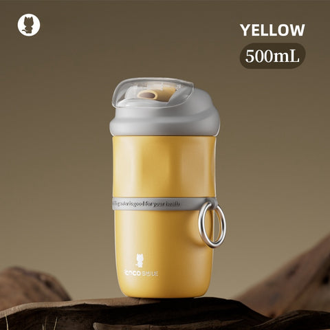 COCOSMILE 316 Stainless Steel Coffee Thermos – Portable Leak-Proof Mug for 6H Insulation (300ml/500ml) COCOSMILE 316 Stainless Steel Coffee Thermos – Portable Leak-Proof Mug for 6H Insulation (300ml/500ml)