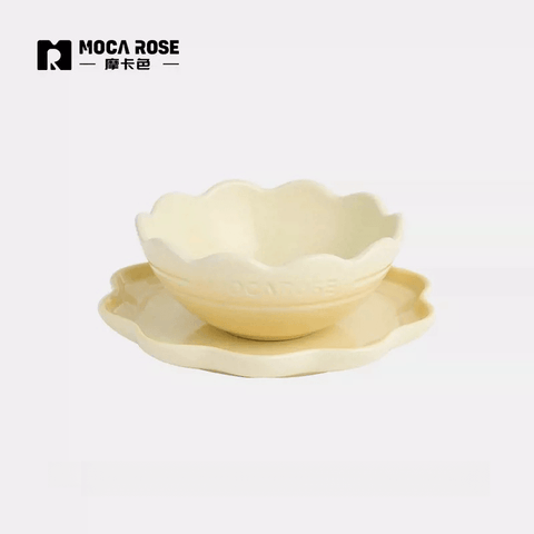 Mocarose Elegance Dinnerware Set - Bowls and Plates Collection Mocarose Elegance Dinnerware Set - Bowls and Plates Collection