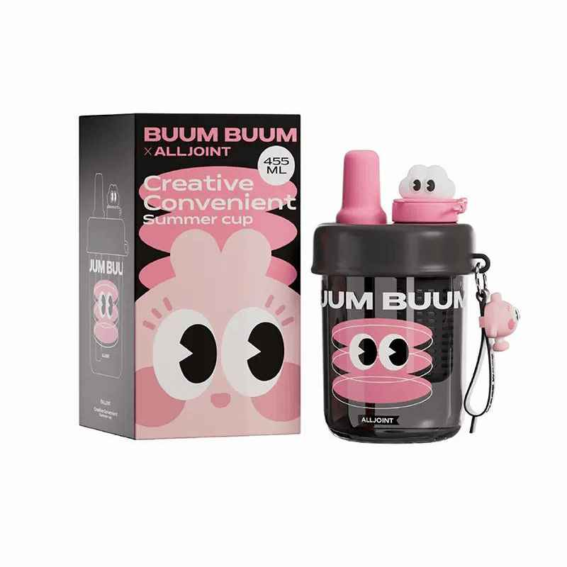 ALLJOINT BUUMBUUM Coffee Cup with Straw 455ml