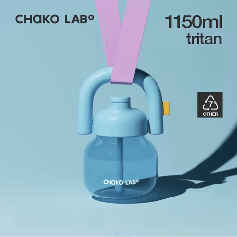 Chako Lab LINLIN Pot Water Bottle 1150ml Large-Capacity Summer Version Chako Lab LINLIN Pot Water Bottle 1150ml Large-Capacity Summer Version