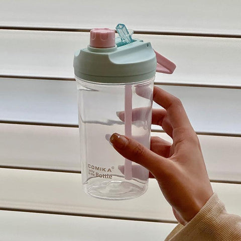COMIKA Summer Delight Straw Bottle - Leak-Proof Design for Ultimate Hydration COMIKA Summer Delight Straw Bottle - Leak-Proof Design for Ultimate Hydration