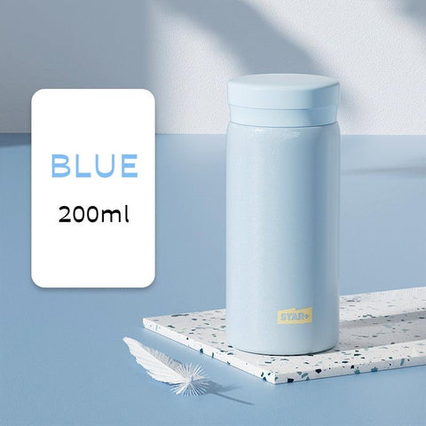 STAR+ Portable Mini Thermos Flask – 200ML Vacuum Insulated Stainless Steel Bottle STAR+ Portable Mini Thermos Flask – 200ML Vacuum Insulated Stainless Steel Bottle