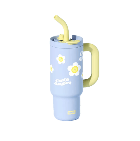 STAR+ Graffiti Mug Water Bottle 1200ml with Straw - Stylish and Functional STAR+ Graffiti Mug Water Bottle 1200ml with Straw - Stylish and Functional