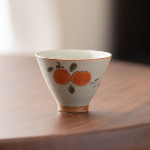 Handcrafted GE KILN Tea Cup - Exquisite Dehua Porcelain Craftsmanship Handcrafted GE KILN Tea Cup - Exquisite Dehua Porcelain Craftsmanship