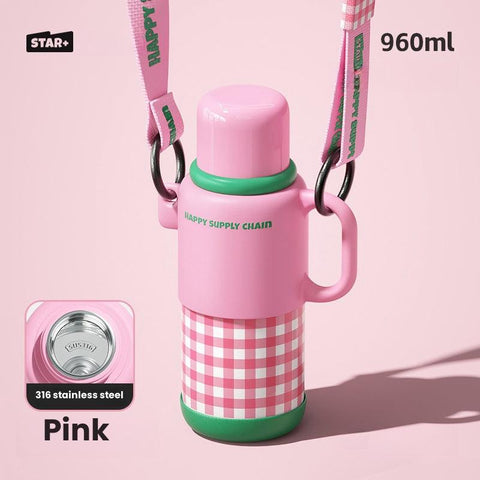 960ML STAR+ Thermal Bottle - 24H Insulation, 316 Stainless Steel 960ML STAR+ Thermal Bottle - 24H Insulation, 316 Stainless Steel