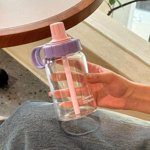 COMIKA INS Summer Tritan Water Bottle – 450ML Leak-Proof Straw Sippy Cup COMIKA INS Summer Tritan Water Bottle – 450ML Leak-Proof Straw Sippy Cup