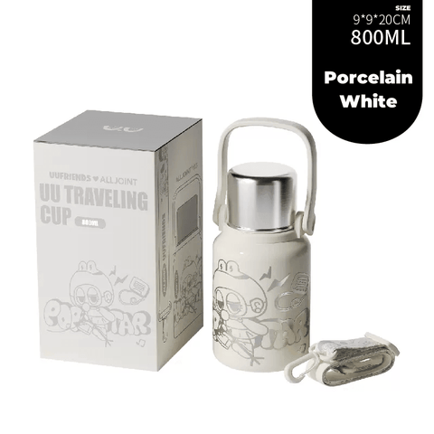 ALLJOINT UUfriends Traveling Cup Portable Water Bottle 800ml Vacuum Flask Thermos ALLJOINT UUfriends Traveling Cup Portable Water Bottle 800ml Vacuum Flask Thermos