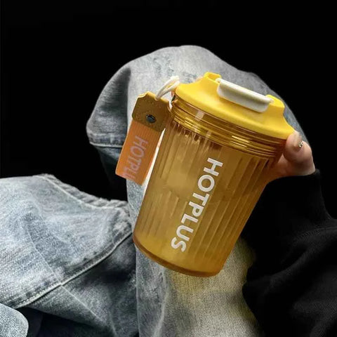 Hotplus Water Bottles, Coffee Mug 450 mililitro Good-looking Tumbler Outdoor Straight Drinking Bottle Hotplus Water Bottles, Coffee Mug 450 mililitro Good-looking Tumbler Outdoor Straight Drinking Bottle