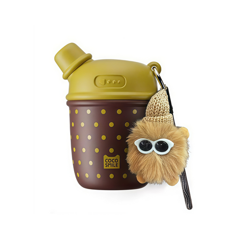 COCO SMILE 410ml 316 Stainless Steel Straw Travel Cup