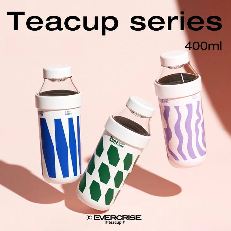 EVERCRISE Stainless Steel Insulated Tea Cup 400ml - Tea Making Master