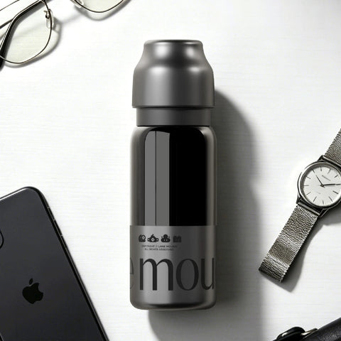 LANE MOUEN Vitality Thermos Mug – One-Touch Flip Lid Insulated Water Bottle