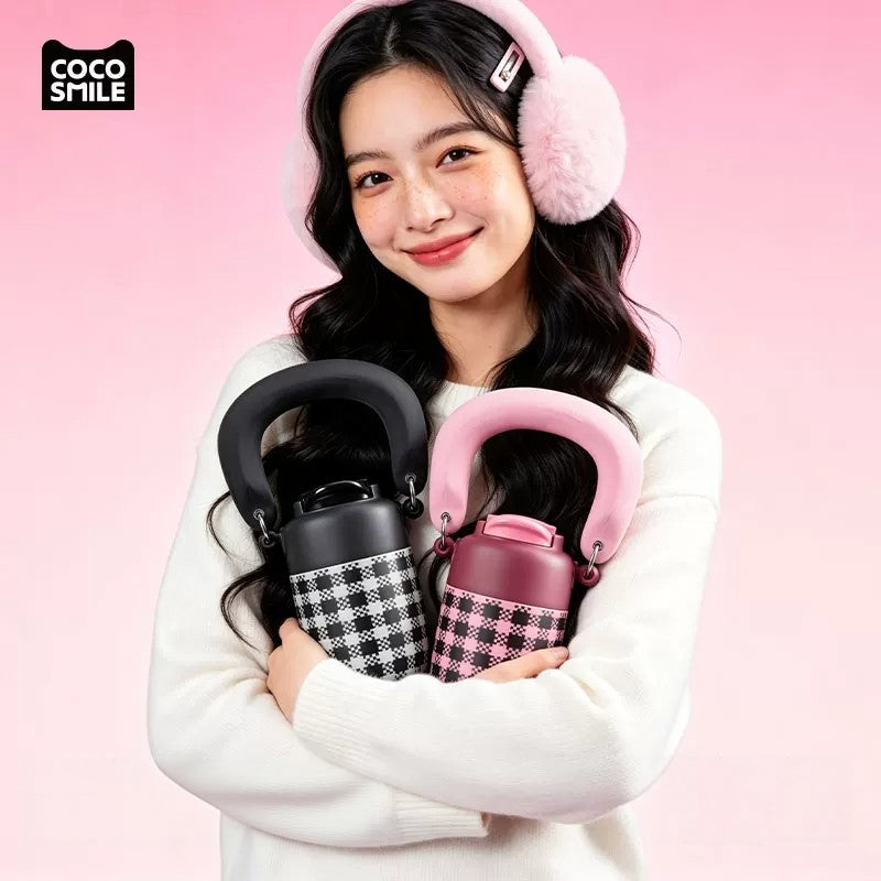 Coco Smile 350ml Insulated Tumbler with Handle