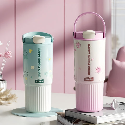 SIDAGAR+ Monet Garden Vacuum Insulated Thermos 750ml