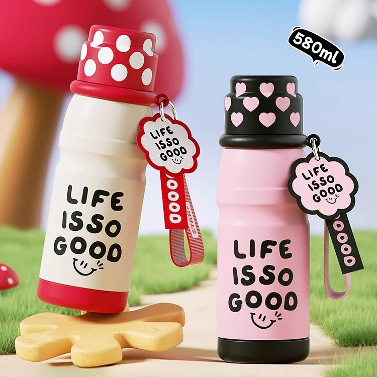 Life Is Good Vacuum Insulated Bottle