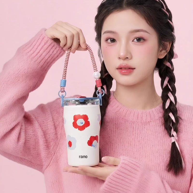 RANO Xuefei Ceramic-Coated 420ml Insulated Coffee Tumbler