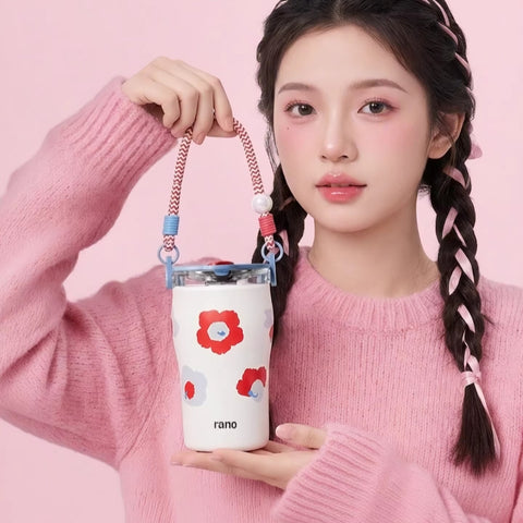 RANO Xuefei Ceramic-Coated 420ml Insulated Coffee Tumbler