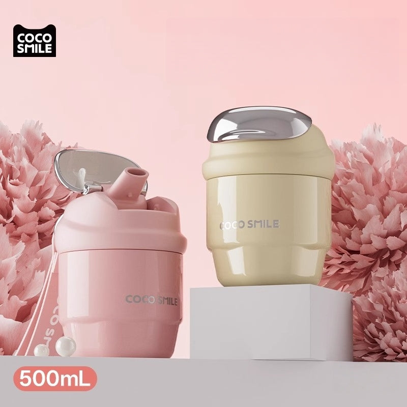 COCO SMILE Shell Coffee Tumbler 300ml 