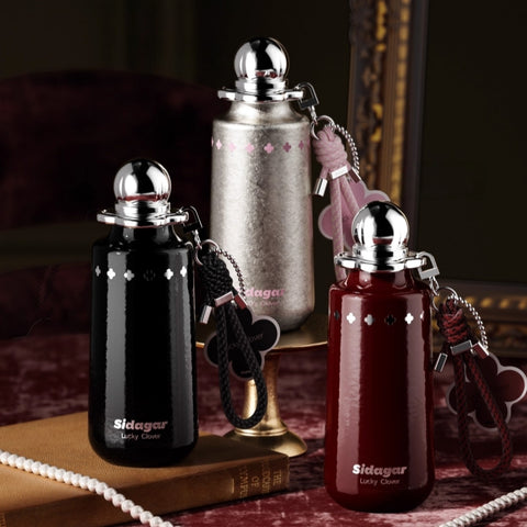 Sidagar Taoyao Titanium Water Bottle 335mL - 99.85% Pure Titanium Travel Tumbler, Leak-Proof Insulated Mug with Pop-up Straw, BPA-Free for Coffee, Tea, Milk, Office & Outdoor Gifts