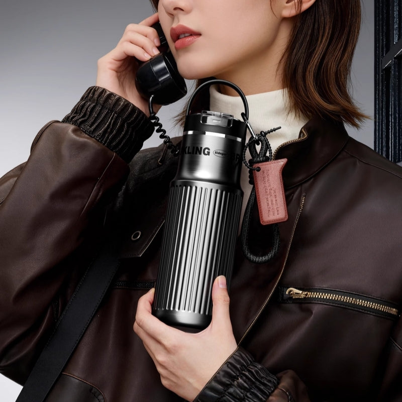 Sidagar Light Column Stainless Steel Water Bottle