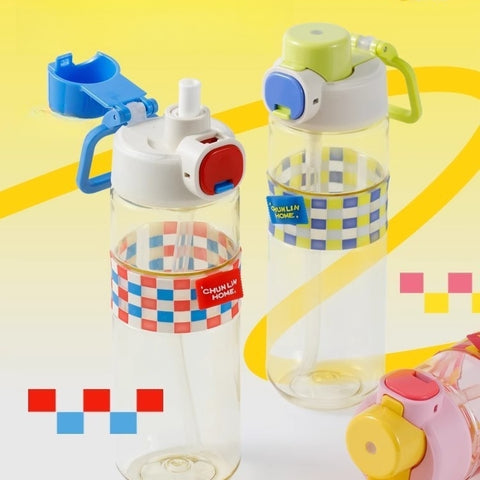 CHUNLIN BAIRUI 700ML Leak-Proof Tritan Water Bottle with Flip Lock