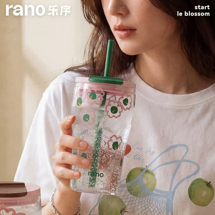 Rano Le Blossom Bubble Glass Cup 520ml