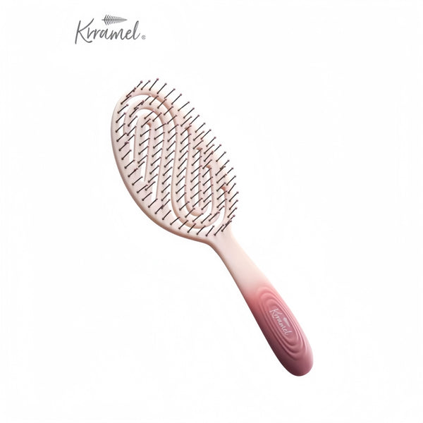 Krramel Vivaqua Ripple Volumizing Hair Brush | Wet & Dry Hollow