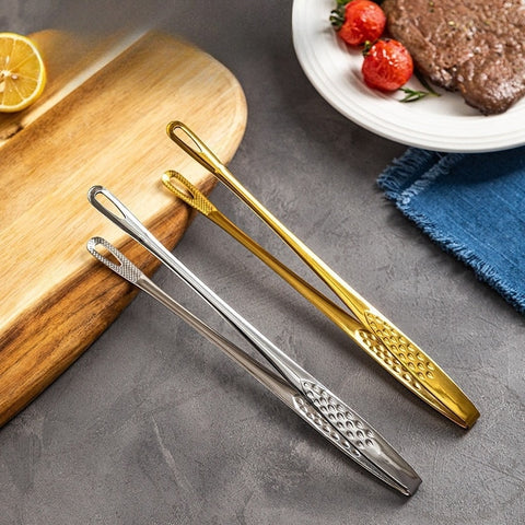 MDZF Premium 304/316 Stainless Steel BBQ Grill Tongs