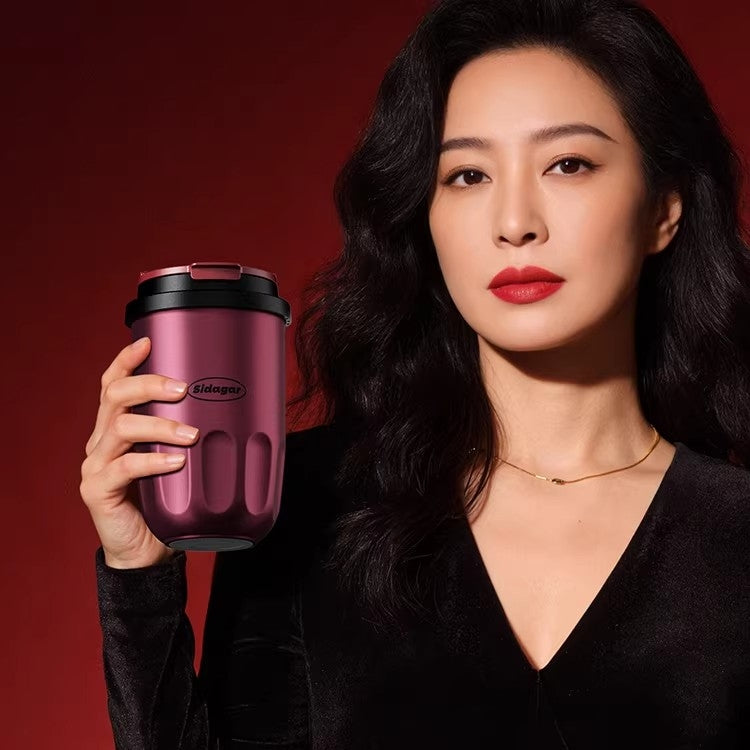 Sidagar Ceramic-Coated Insulated Coffee Mug